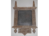 Memorial to Joan Shelbury, wife of George Millet, died 1623